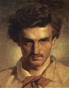 Anselm Feuerbach Self-Portrait oil on canvas